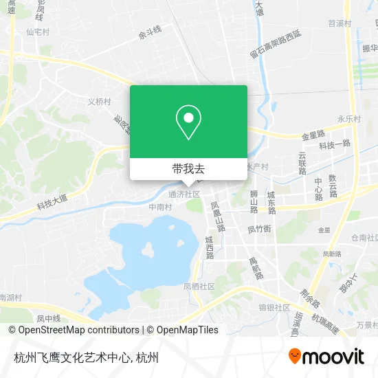 杭州飞鹰文化艺术中心地图