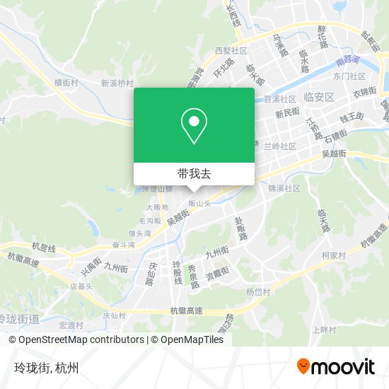 玲珑街地图