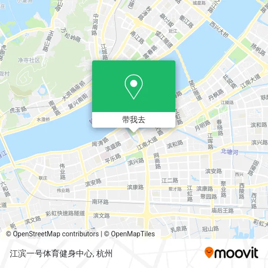 江滨一号体育健身中心地图