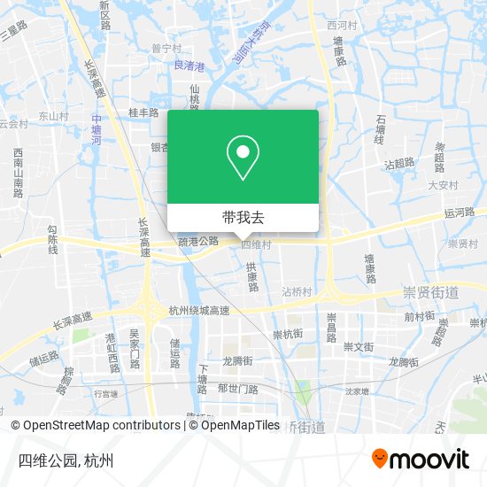 四维公园地图