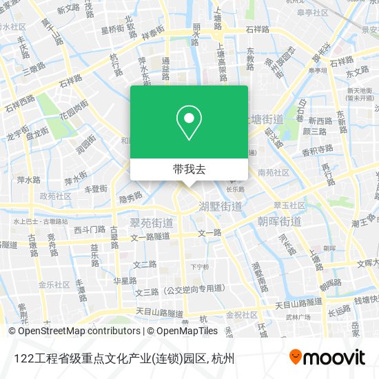 122工程省级重点文化产业(连锁)园区地图