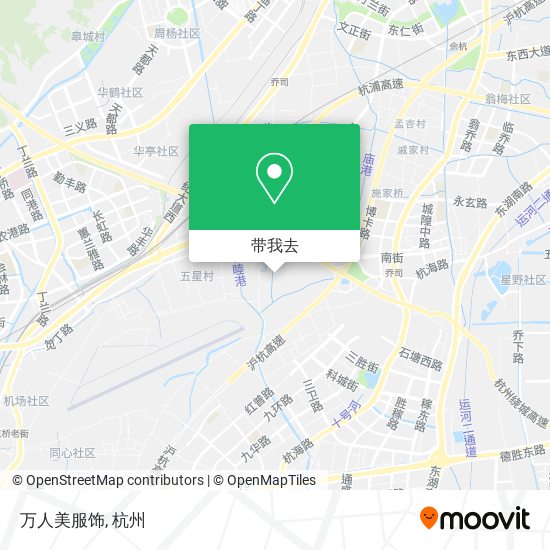 万人美服饰地图