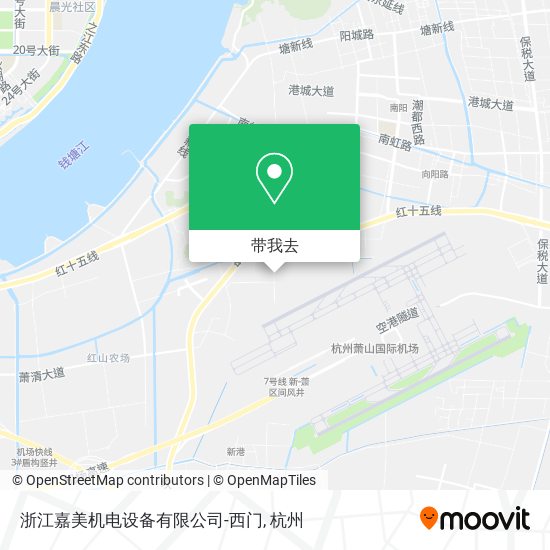 浙江嘉美机电设备有限公司-西门地图