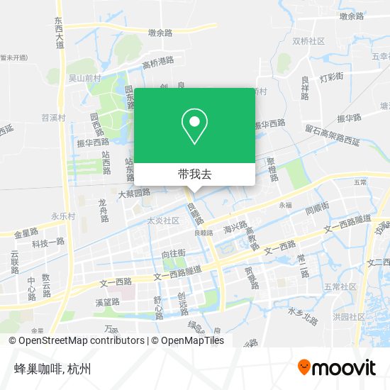 蜂巢咖啡地图