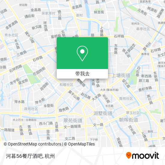 河暮56餐厅酒吧地图