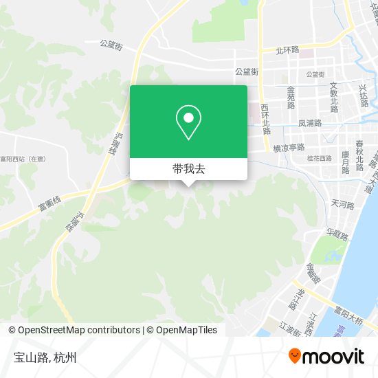 宝山路地图
