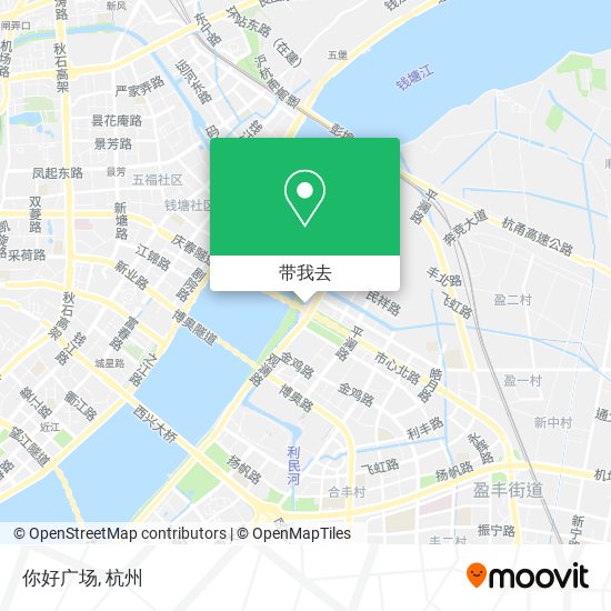 你好广场地图