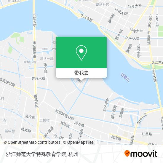 浙江师范大学特殊教育学院地图