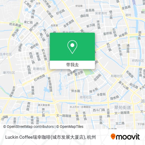 Luckin Coffee瑞幸咖啡(城市发展大厦店)地图