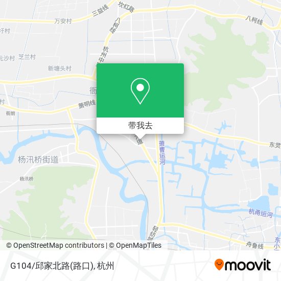 G104/邱家北路(路口)地图
