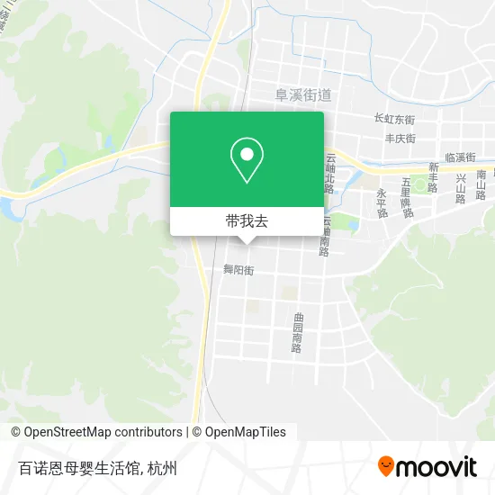 百诺恩母婴生活馆地图