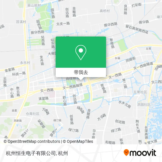 杭州恒生电子有限公司地图