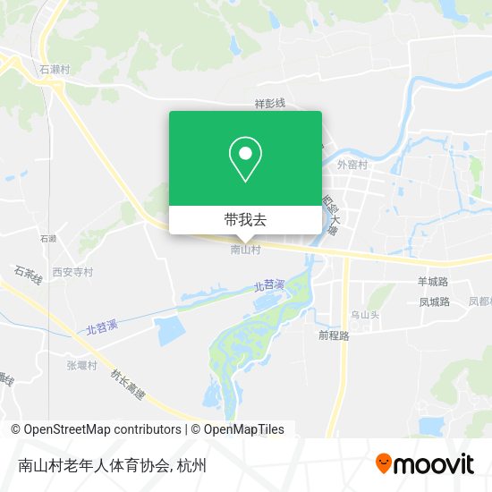 南山村老年人体育协会地图