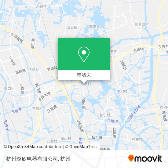 杭州璐欣电器有限公司地图