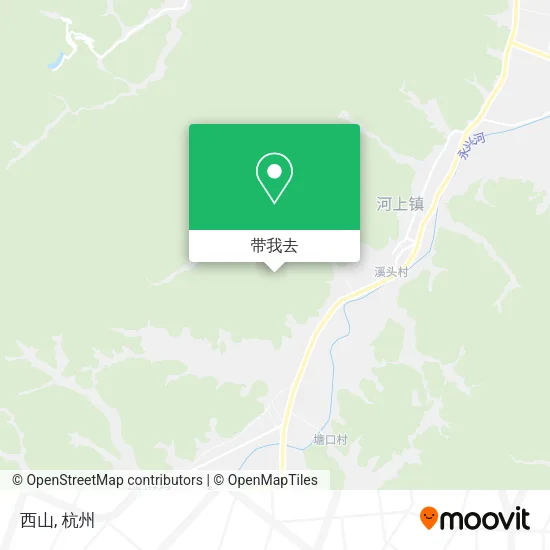 西山地图
