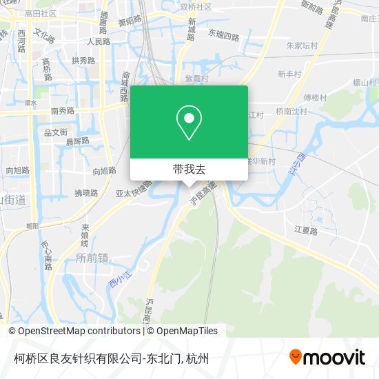 柯桥区良友针织有限公司-东北门地图