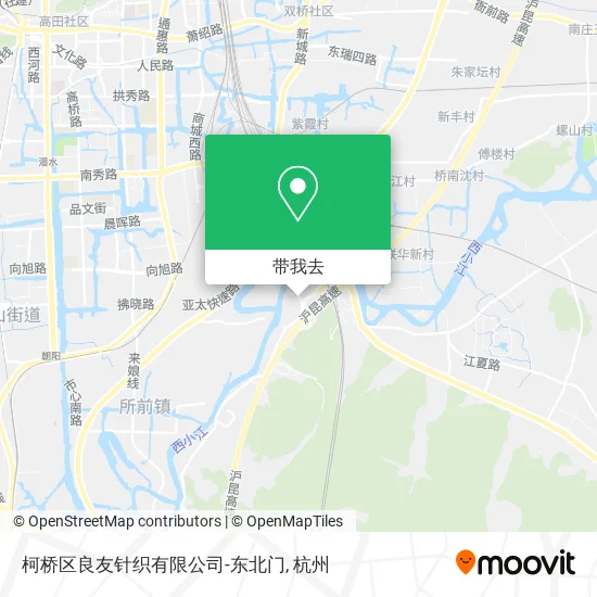 柯桥区良友针织有限公司-东北门地图