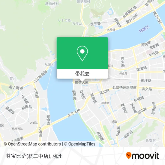 尊宝比萨(杭二中店)地图