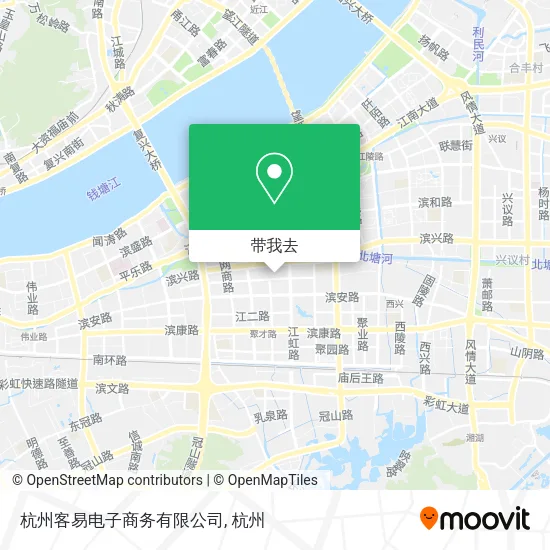 杭州客易电子商务有限公司地图