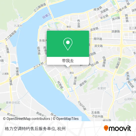 格力空调特约售后服务单位地图