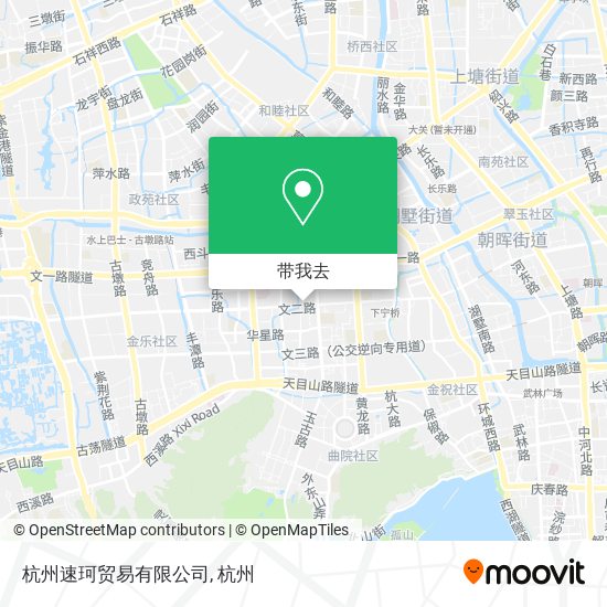 杭州速珂贸易有限公司地图