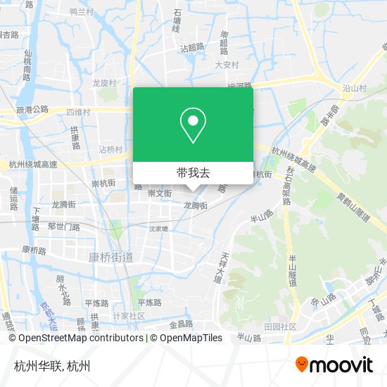 杭州华联地图
