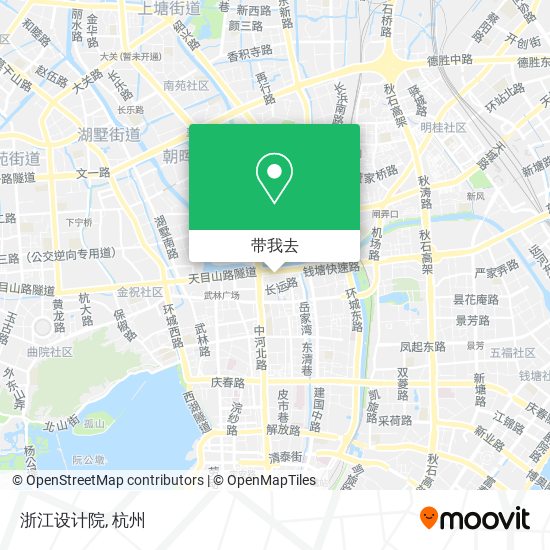 浙江设计院地图