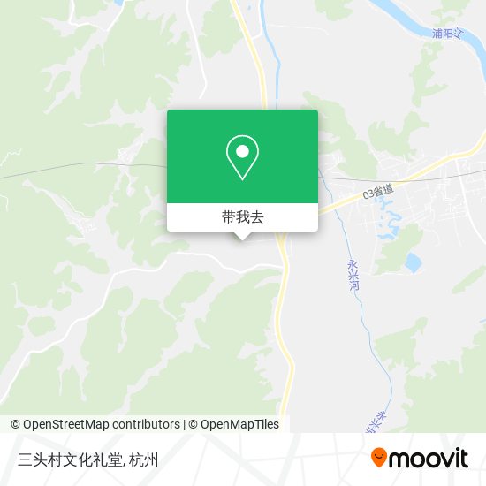 三头村文化礼堂地图