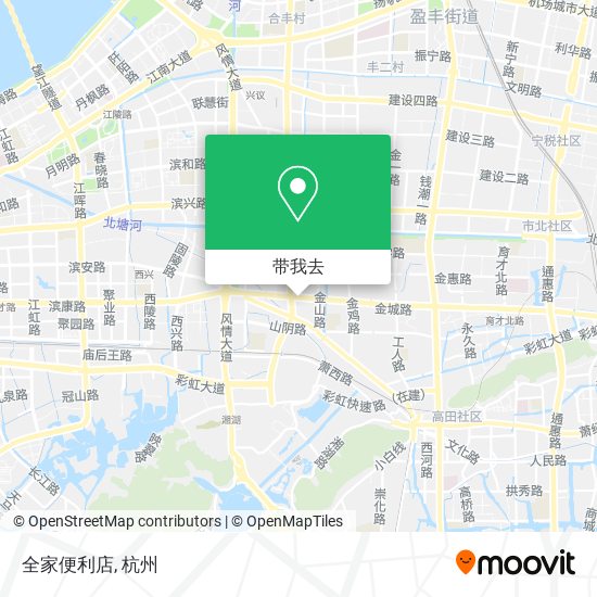 全家便利店地图