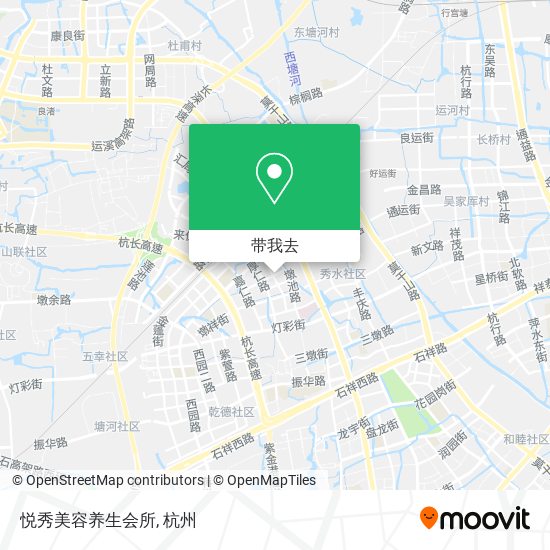 悦秀美容养生会所地图
