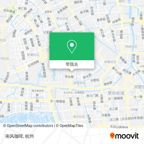 南风咖啡地图