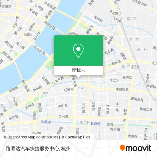 路顺达汽车快捷服务中心地图