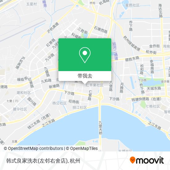 韩式良家洗衣(左邻右舍店)地图