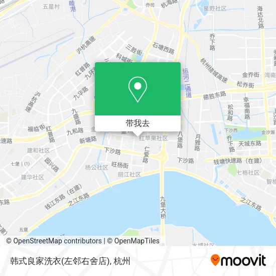 韩式良家洗衣(左邻右舍店)地图