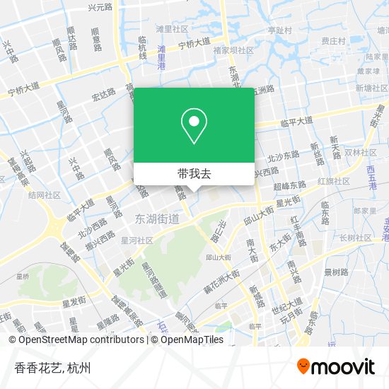 香香花艺地图