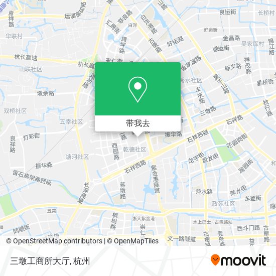 三墩工商所大厅地图