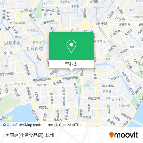 美丽健(小孟食品店)地图