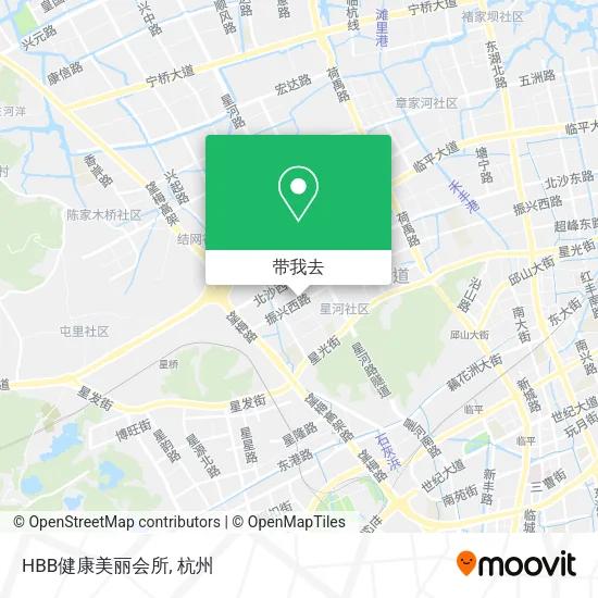 HBB健康美丽会所地图