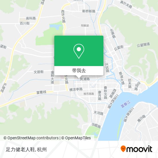 足力健老人鞋地图