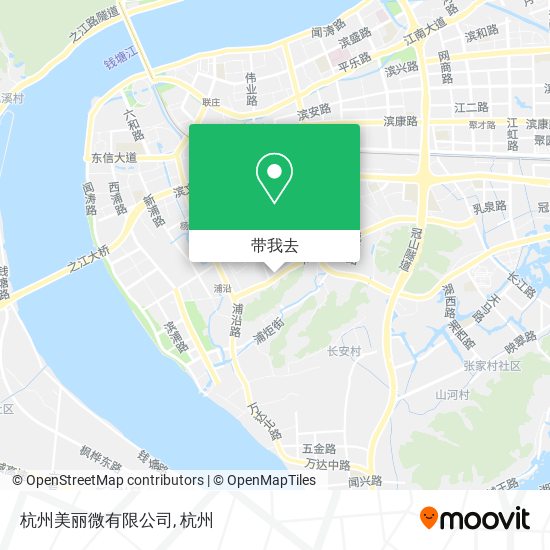 杭州美丽微有限公司地图