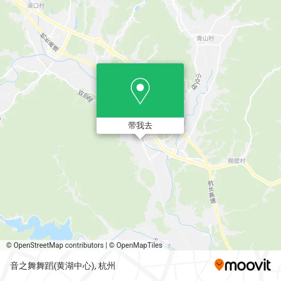 音之舞舞蹈(黄湖中心)地图