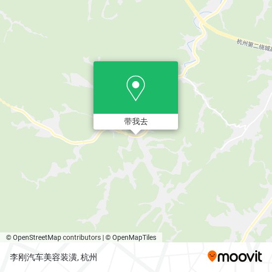 李刚汽车美容装潢地图