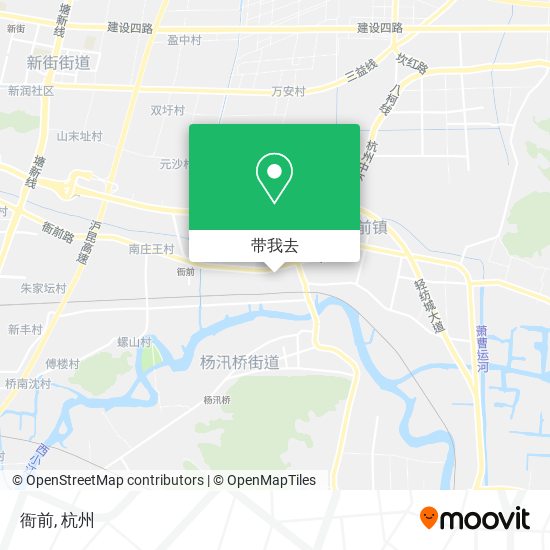 衙前地图