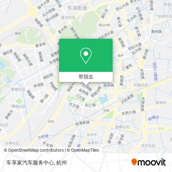 车享家汽车服务中心地图