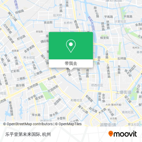乐乎壹第未来国际地图