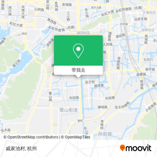 戚家池村地图