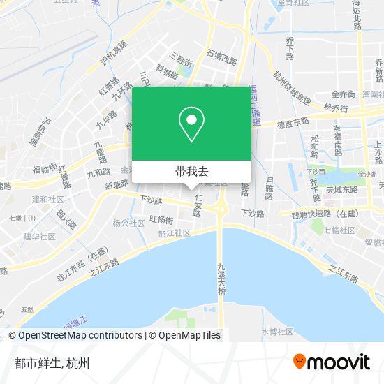 都市鲜生地图