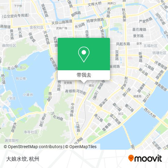 大娘水饺地图
