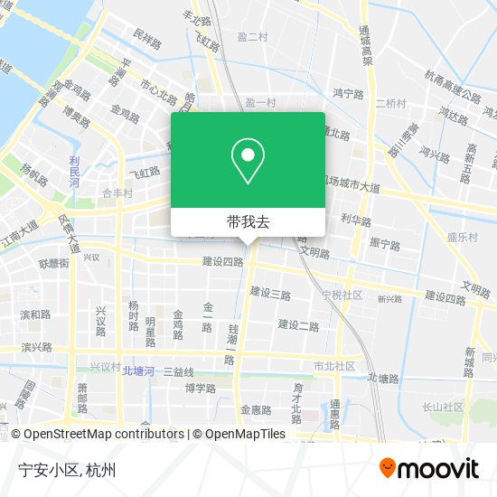 宁安小区地图