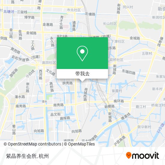 紫晶养生会所地图